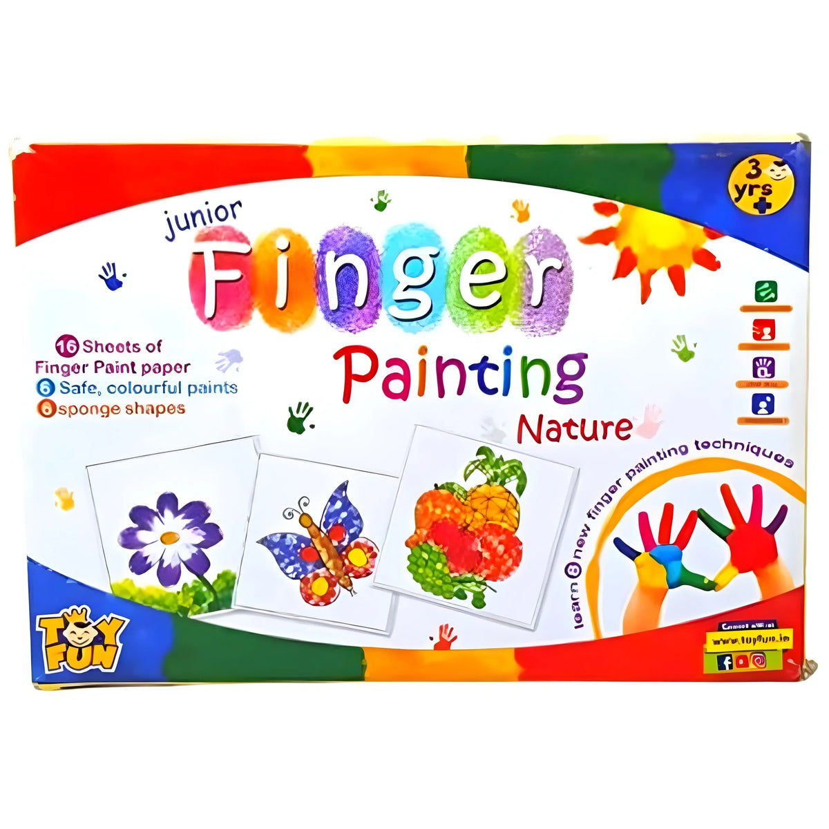Finger Painting | Plastic | Educational Toys | 5+ Years