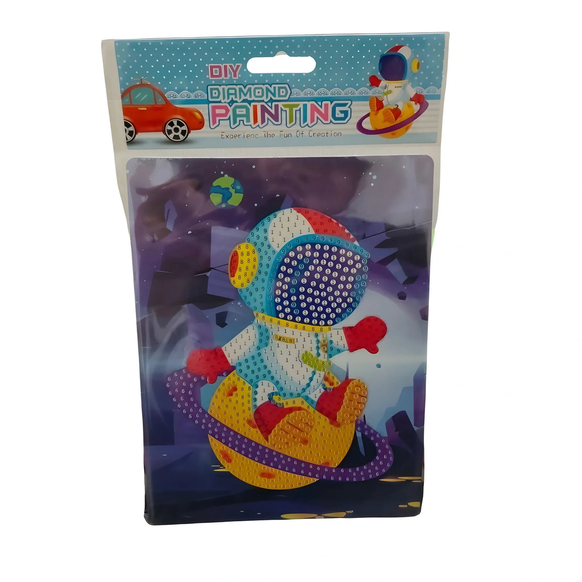 Pack Of_2 Diamond Painting Kit - Space Man | Cardboard | Stationery | 2+ Years
