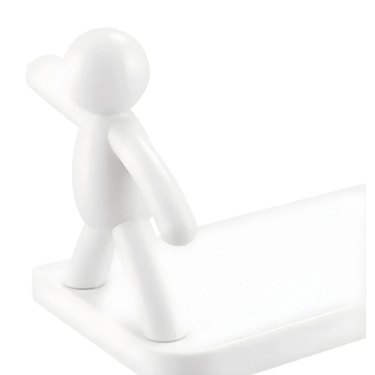 Pack of 2 Self Adhesive Multipurpose Stand Holder (White)