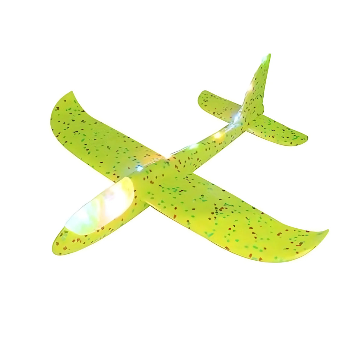 Plastic 3D Throw Foam Plane Aeroplane Gliders, Flying Aircraft Pack Of 1 (Multicolor )