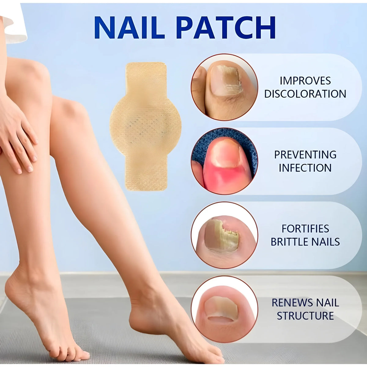 Fungal Nail Patches (Yellow)