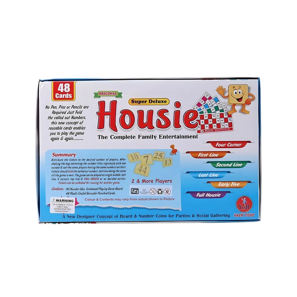 Housie | Cardboard | Educational Toys | 5+ Years