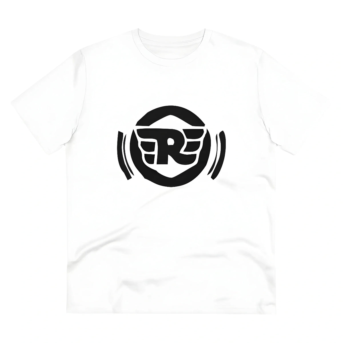 Men's PC Cotton Bike Ride Design Printed T Shirt (Color: White, Thread Count: 180GSM)