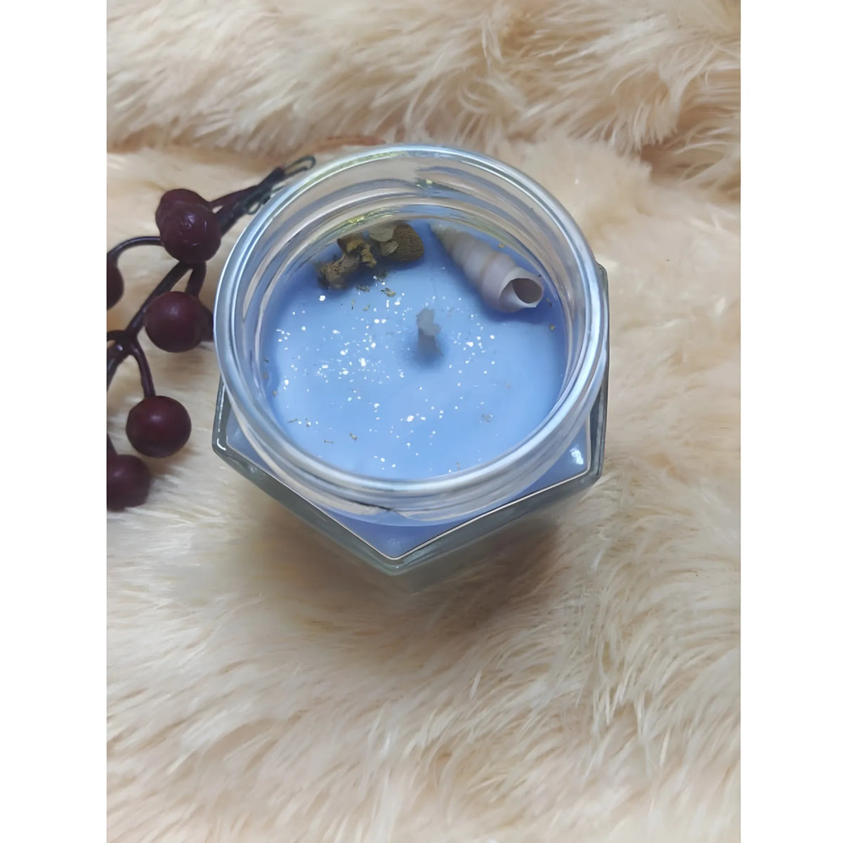 Pack Of_2 Soy Wax And Bees Wax Blend Candles Liquid Volume 80