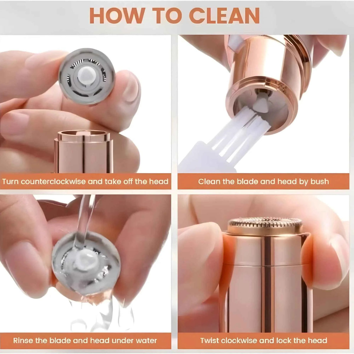 Zehra Plastic Facial Hair Remover