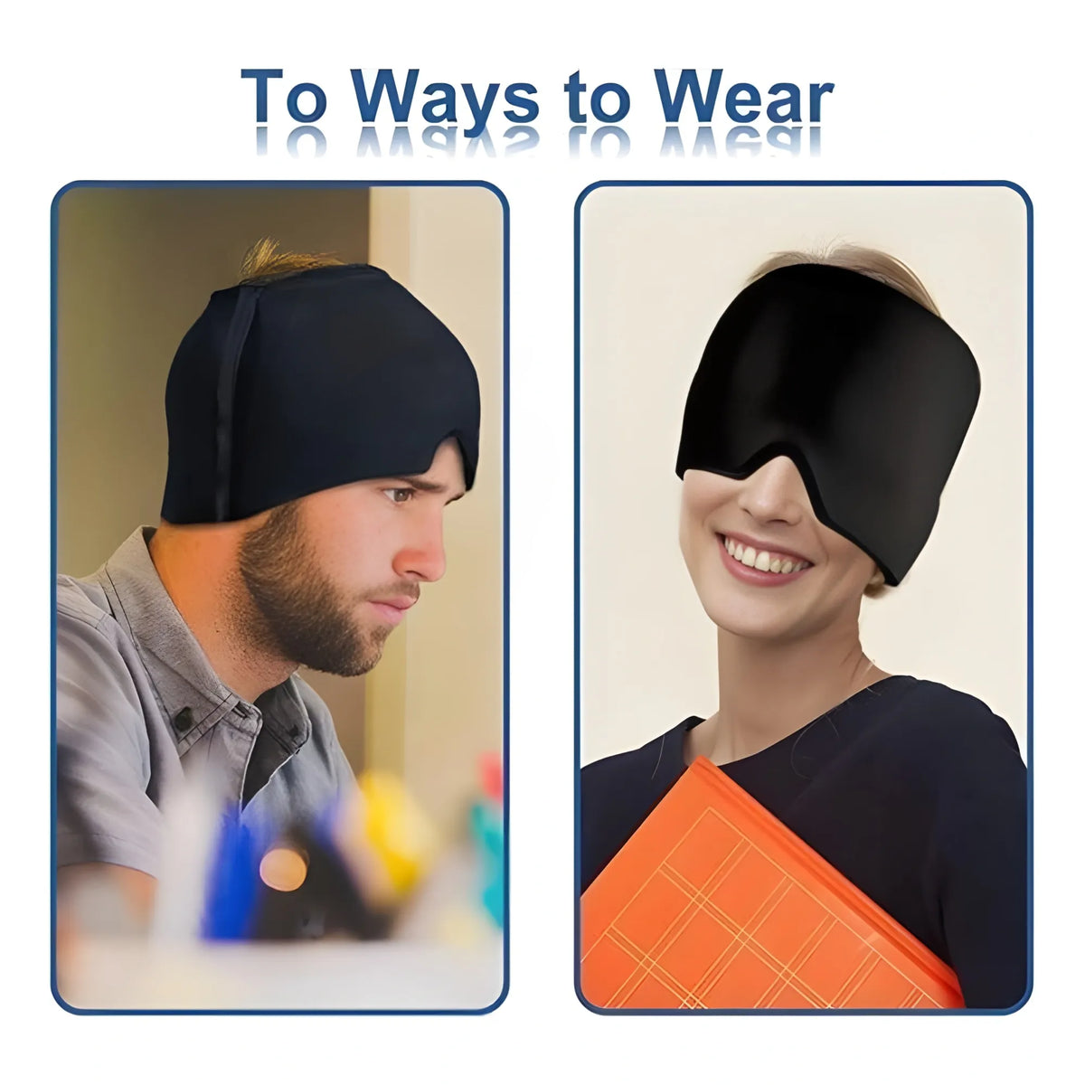 Nylon Migraine Cap (Black)