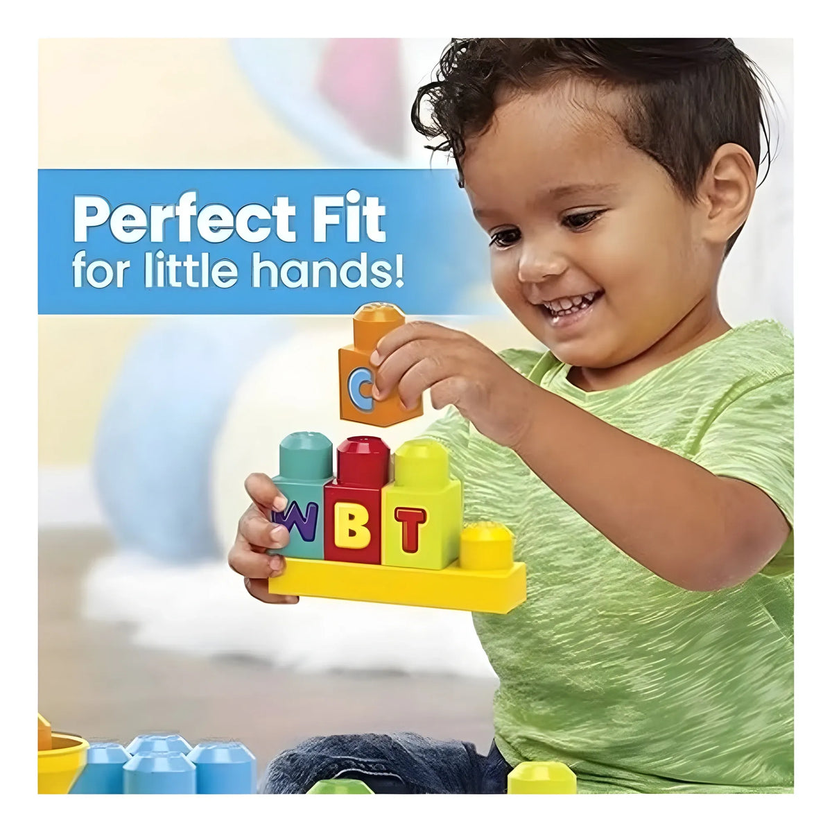 38_Pcs Set Jumbo Train Blocks | ?Plastic | Educational Toys | 3+ Years