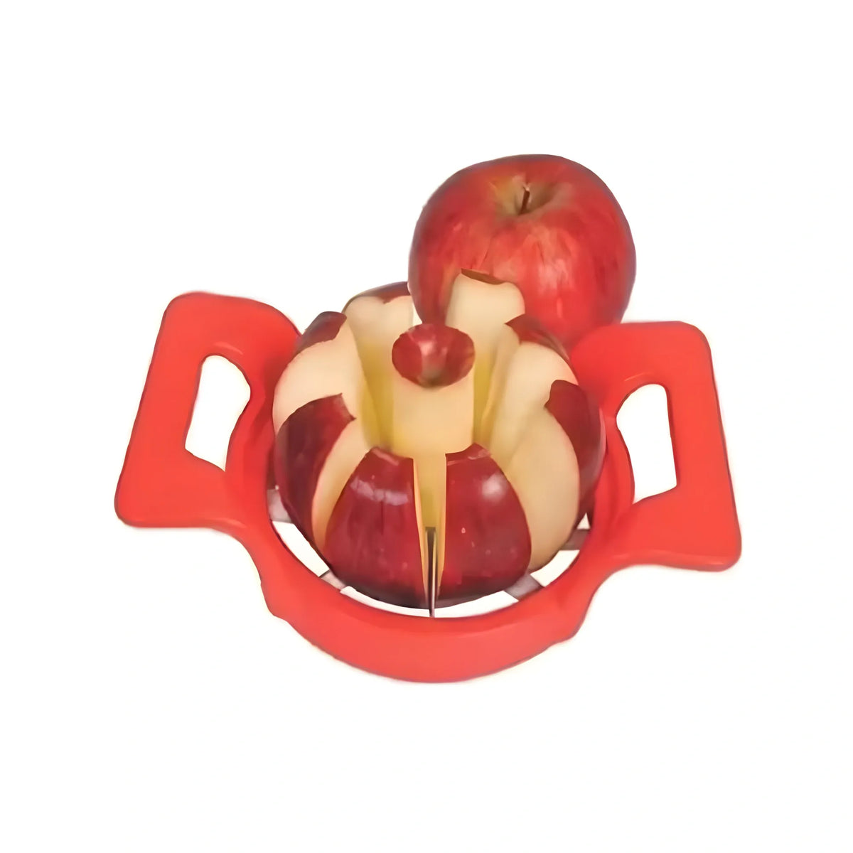 Pack Of 3_Apple Cutter – Stainless Steel Fruit Slicer And Corer for Quick Cutting (Color: Assorted )
