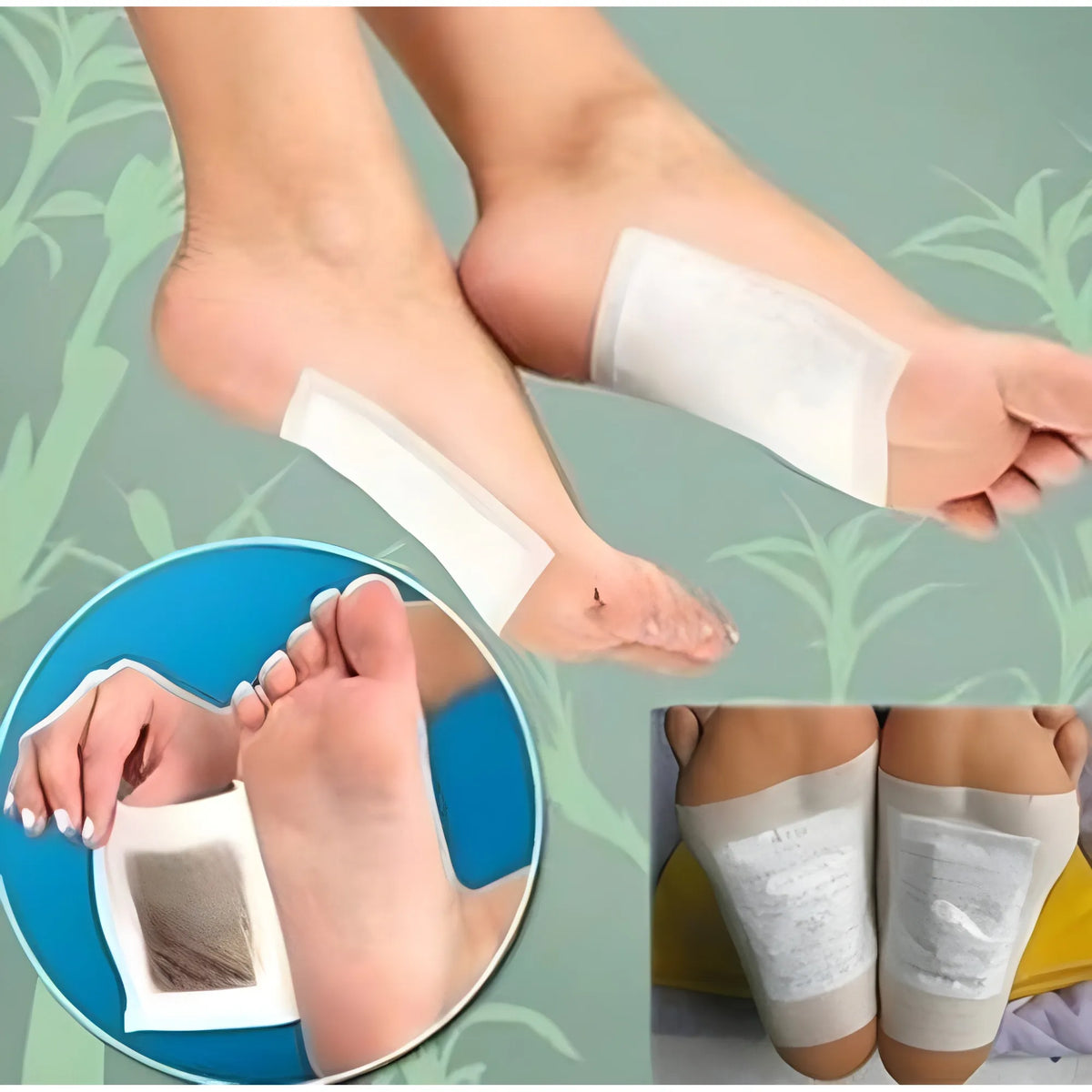 Cotton Detox Patch 10 Pieces Set (White)