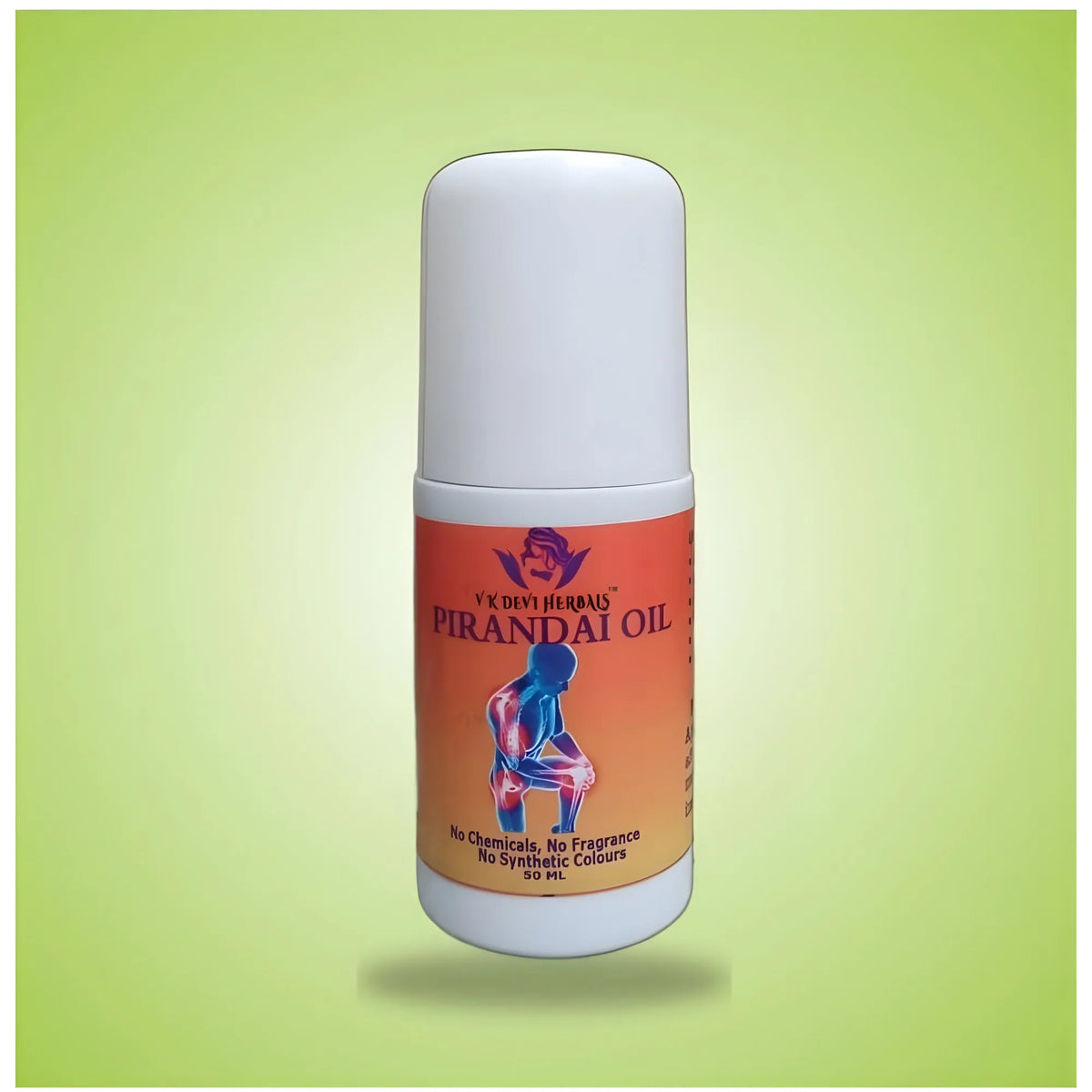 Devi Herbal Pirandai Pain Relief 50 ML Oil - Natural, Chemical-Free Oil