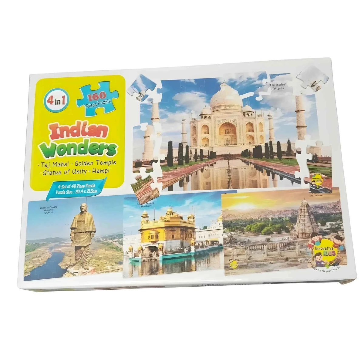 Navira _Pcs Set Indian Wonders Puzzle | Cardboard | Educational Toys| + Years