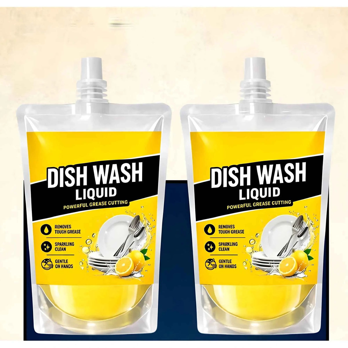 Elara Kitchen Cleaning Dishwash Liquid Pouches Pack of 2