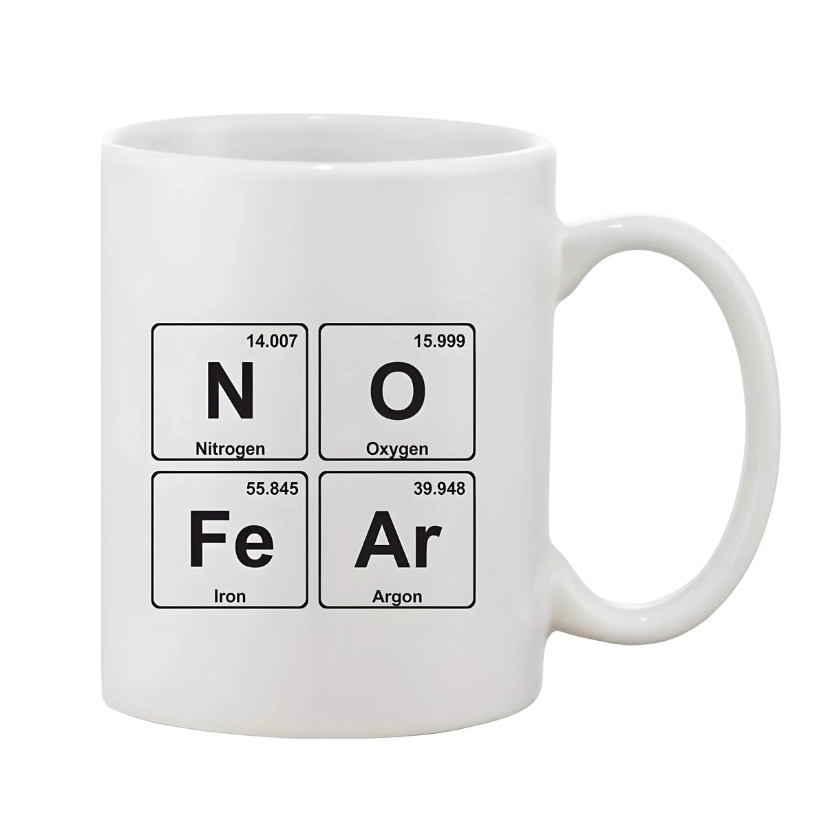 Printed Ceramic Coffee Mug - 1 Pieces, White, 11oz