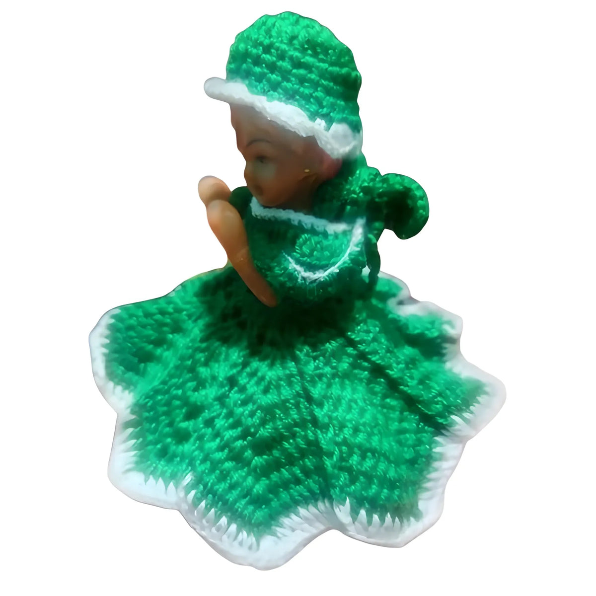 Laddu Gopal Tharad Dress Size: 0 To 6 (Green)
