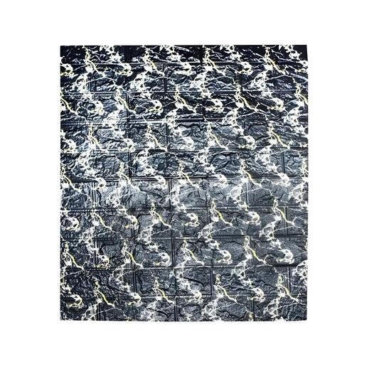 Pack Of 3_Fancy 3D Wall Decor – Stylish Black Decorative Wall Art (Color: Assorted )
