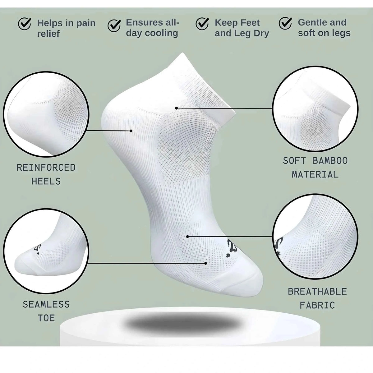 Ayana _Pair Set Unisex Casual Cotton Printed Low Cut Socks