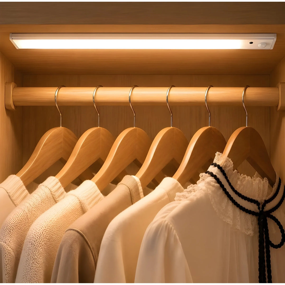Metal Wireless Under Cabinet Light (White)
