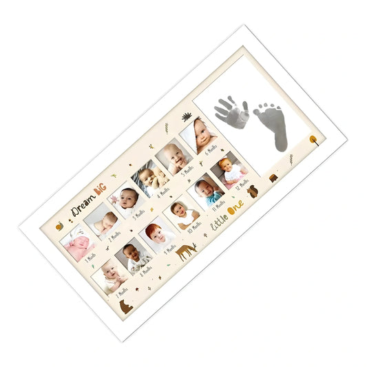 Acrylic Footprint Hand Printbaby Photo Frame Ink Pad Photo Frame (Multicolor)
