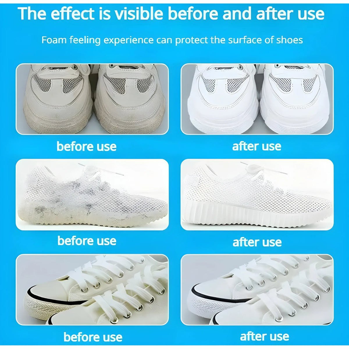 '- 2 in 1 Shoe Cleaning Brush (White)