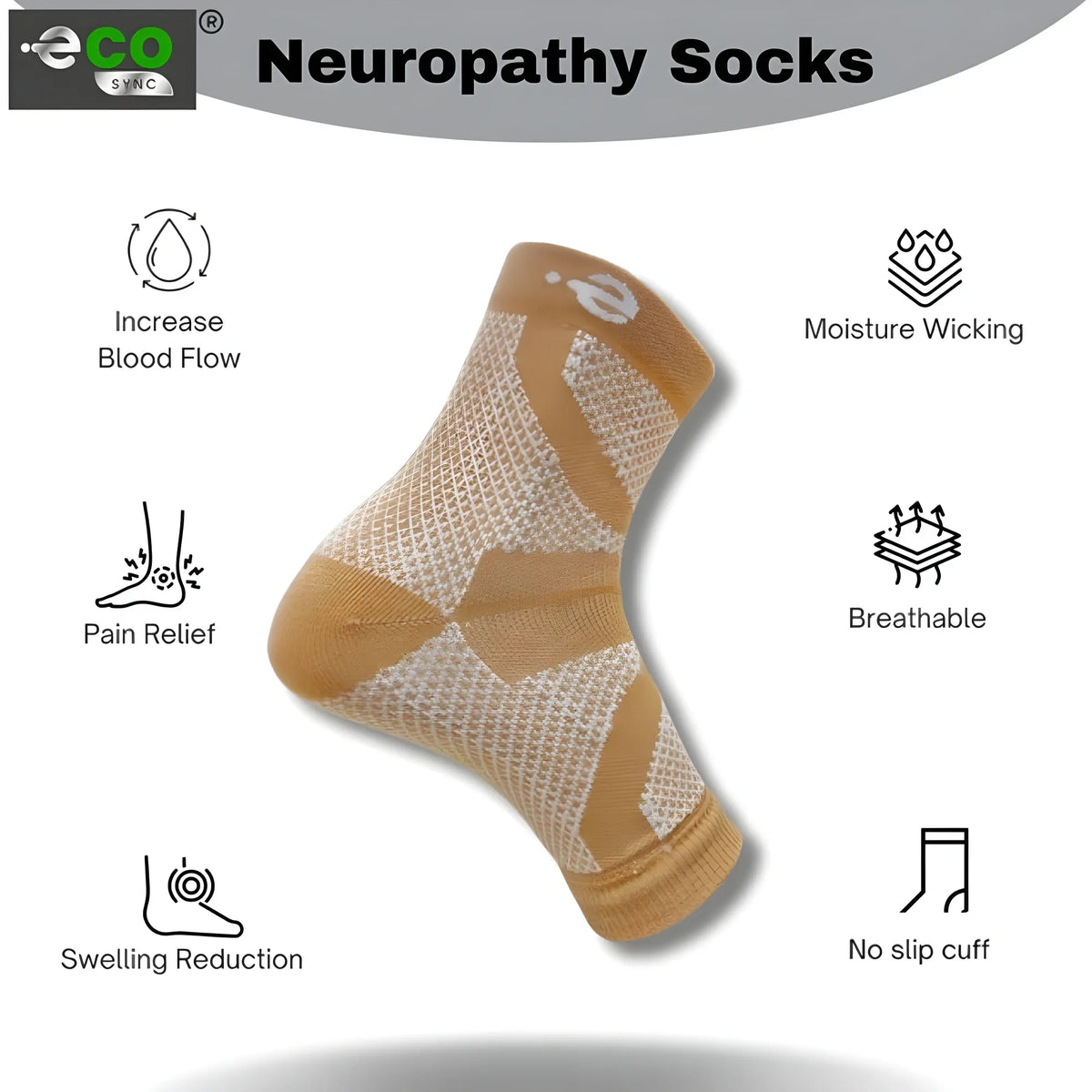 3_Pair Set Unisex Casual Cotton Printed Ankle Length Support Socks (Multicolor)