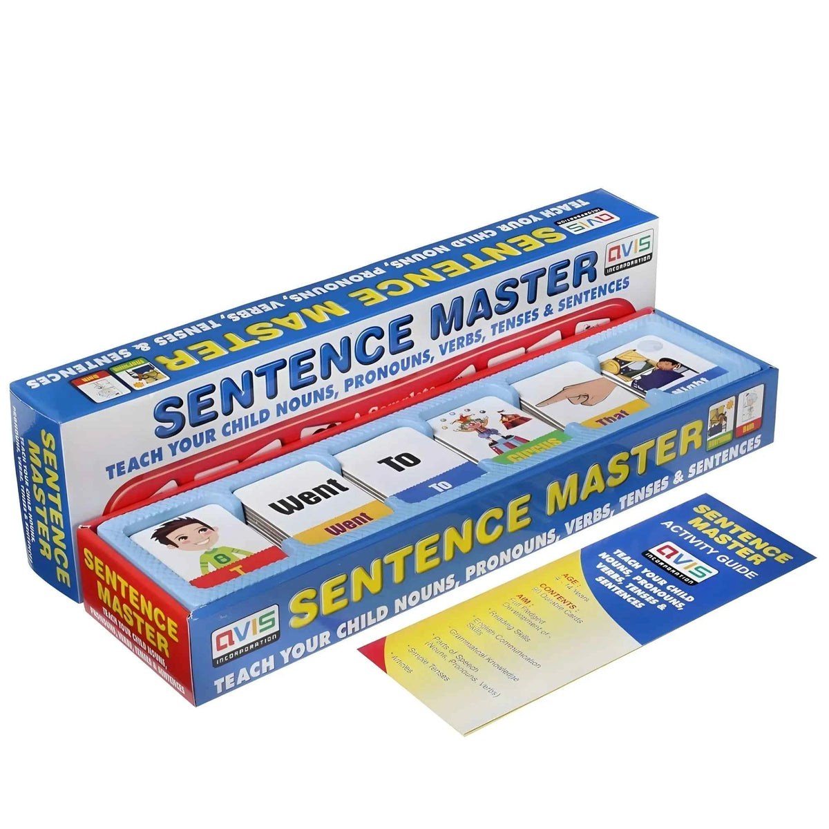 Lavanya Sentence Master With Cards | Cardboard | Educational Toys | + Years