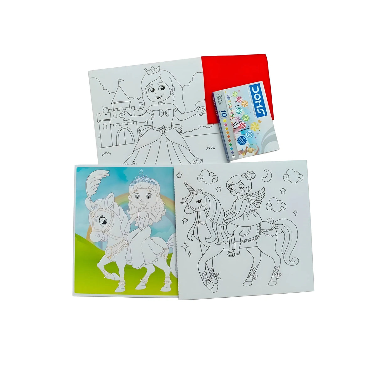 Ariella Fun With Coloring Board-Princess | Cardboard | Educational Toys| + Years