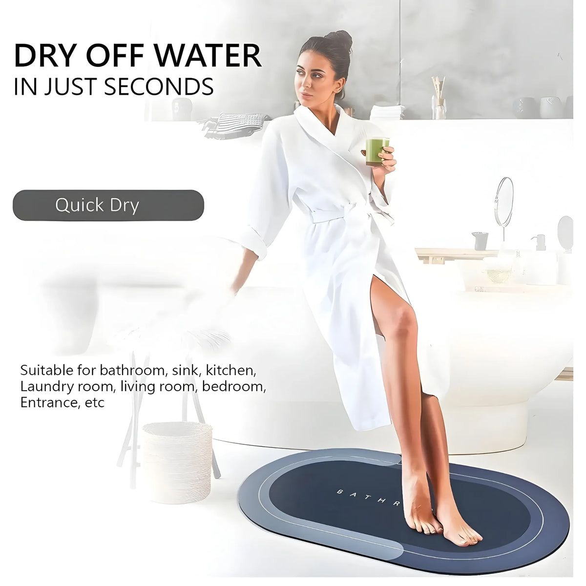 Bathroom Mat (Multicolor)