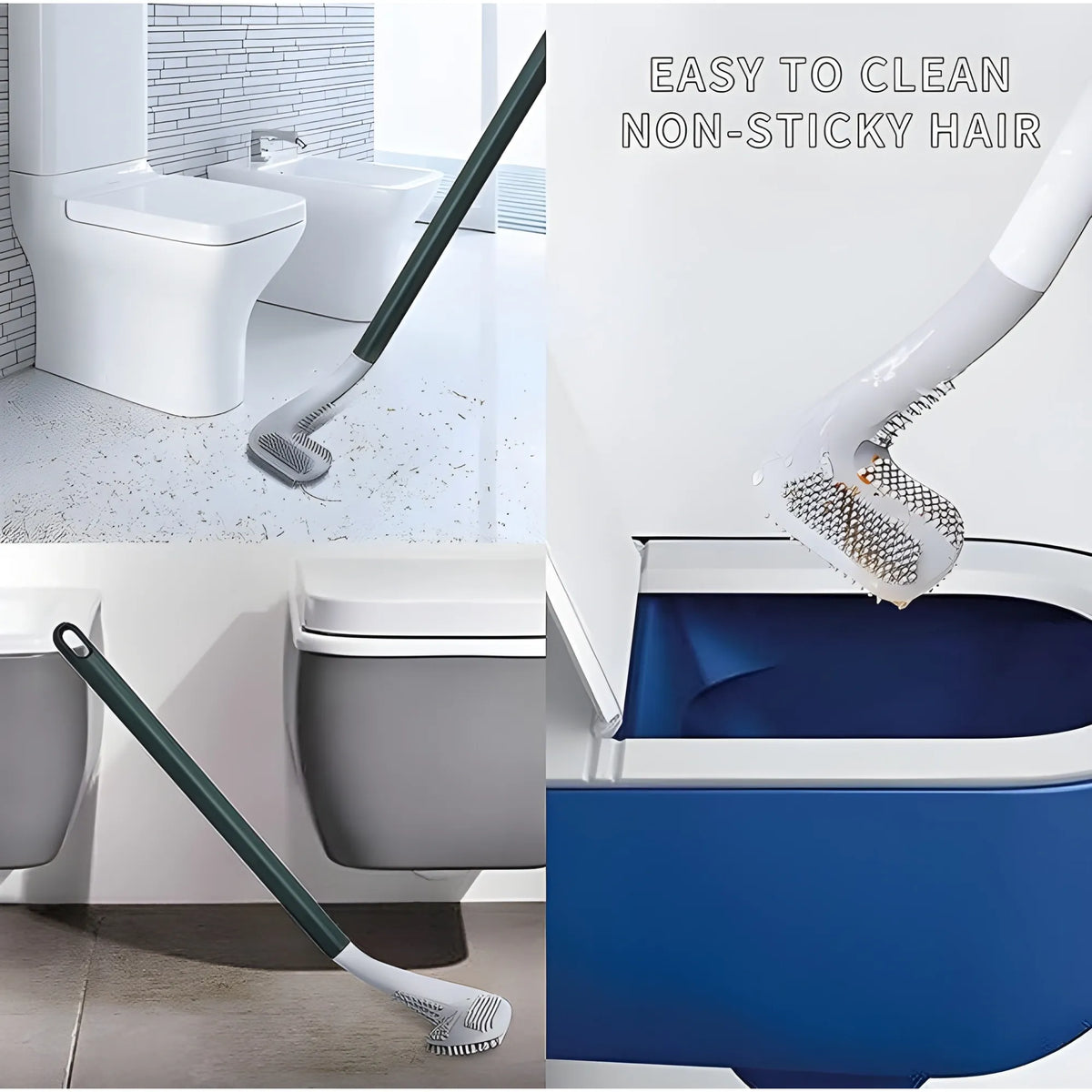 Plastic Golf Toilet Brush (White)