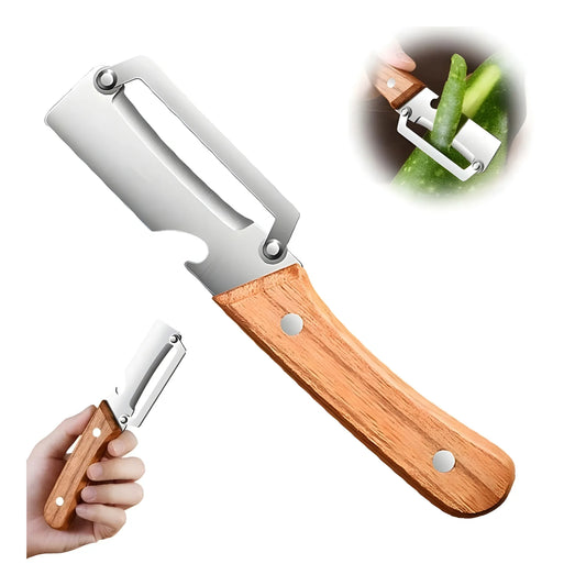 Pack of 2 Multi Functional Vegetable Peeler (Multicolor)