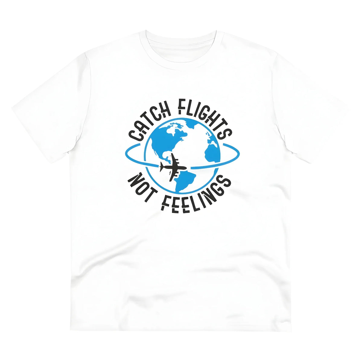 Men's PC Cotton Explore The Unseen Printed T Shirt (Color: White, Thread Count: 180GSM)