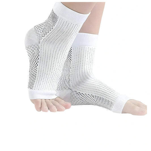 3_Pair Set Unisex Casual Cotton Printed Ankle Length Support Socks (Multicolor)