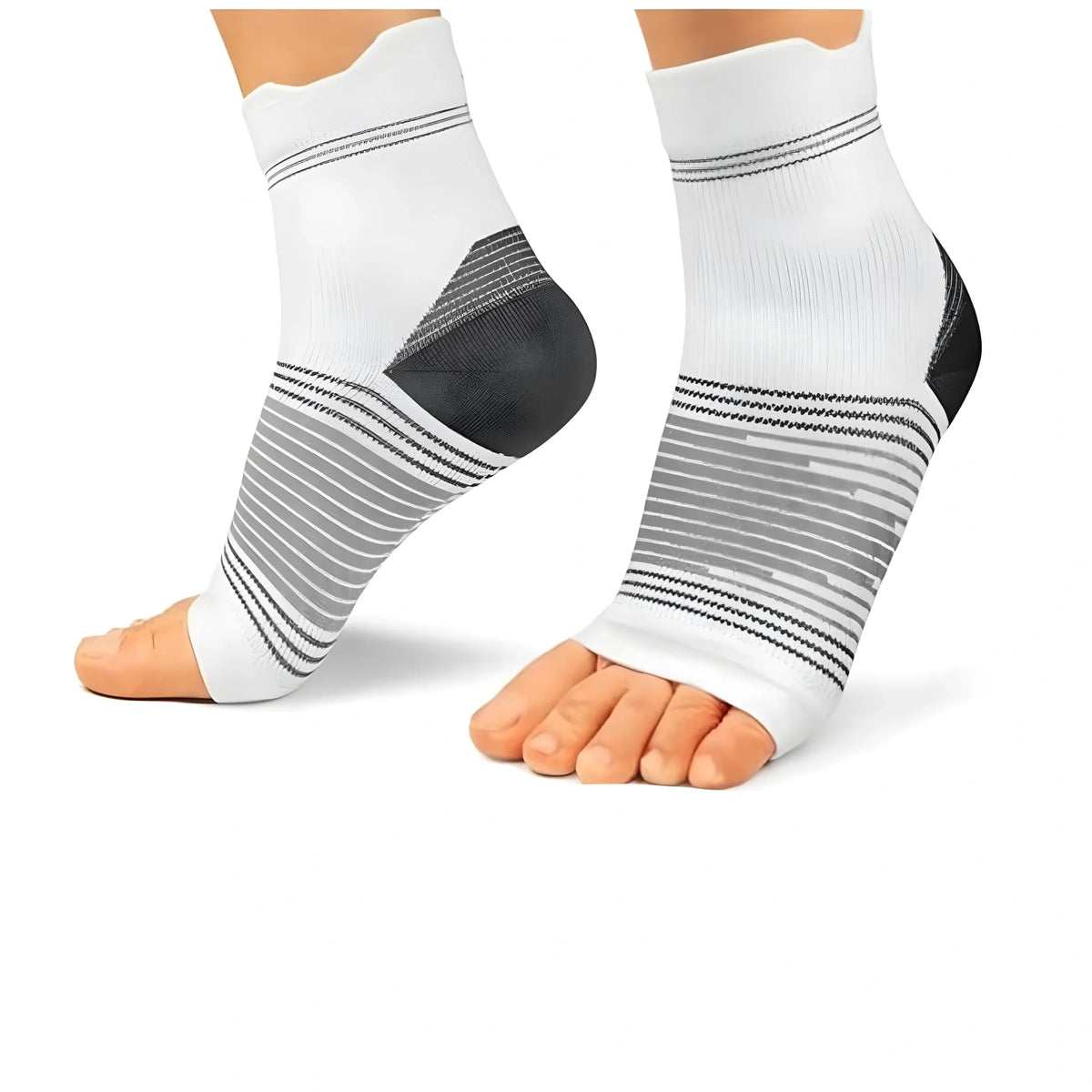 3_Pair Set Unisex Casual Cotton Printed Ankle Length Support Socks (Multicolor)
