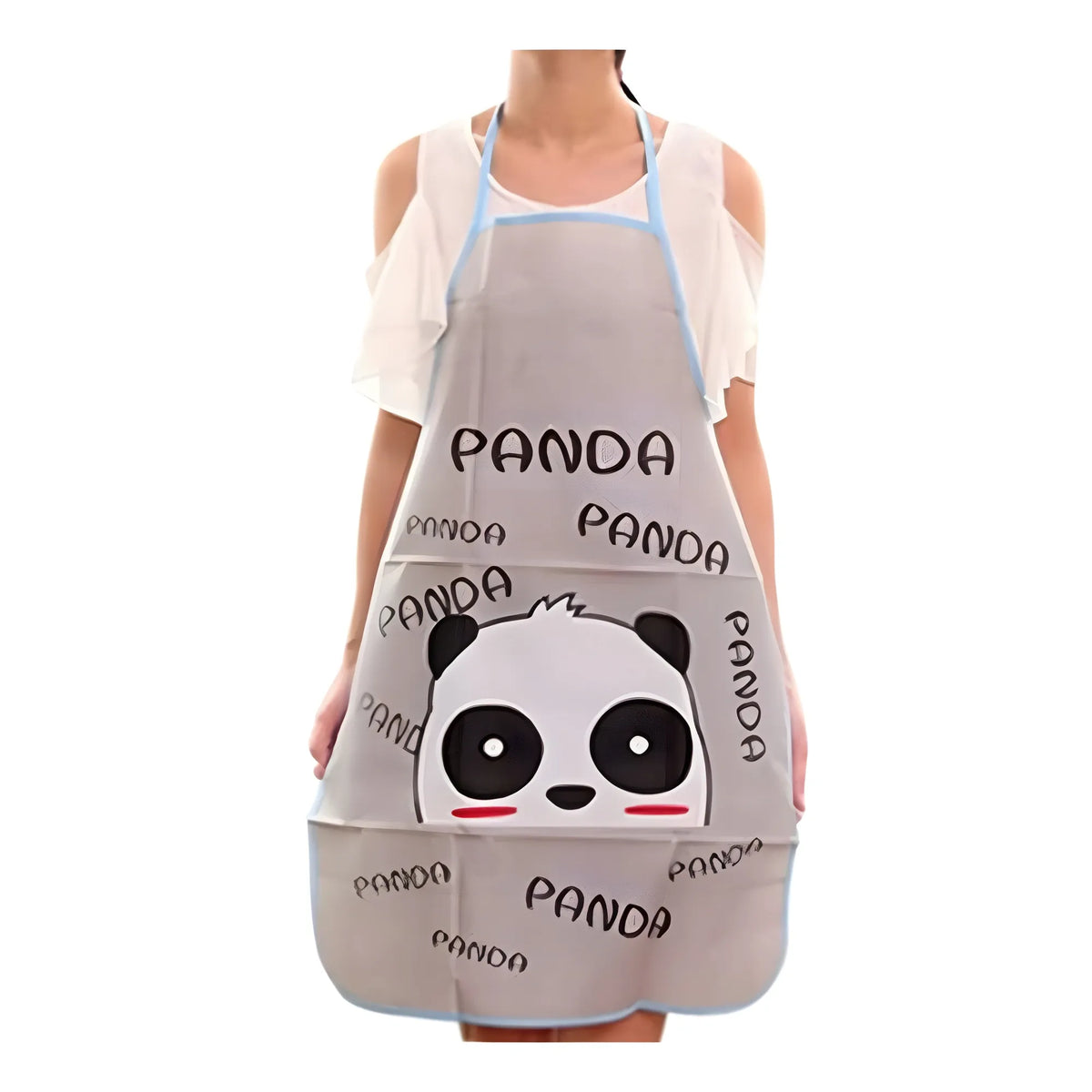 Pack of 2_Printed Waterproof Kitchen Apron with Pockets for kids– (Color: Assorted )