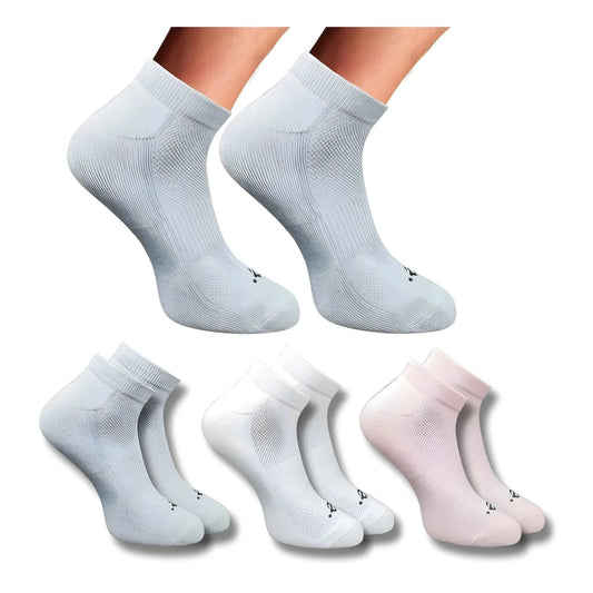 Aveline _Pair Set Unisex Casual Cotton Printed Low Cut Socks