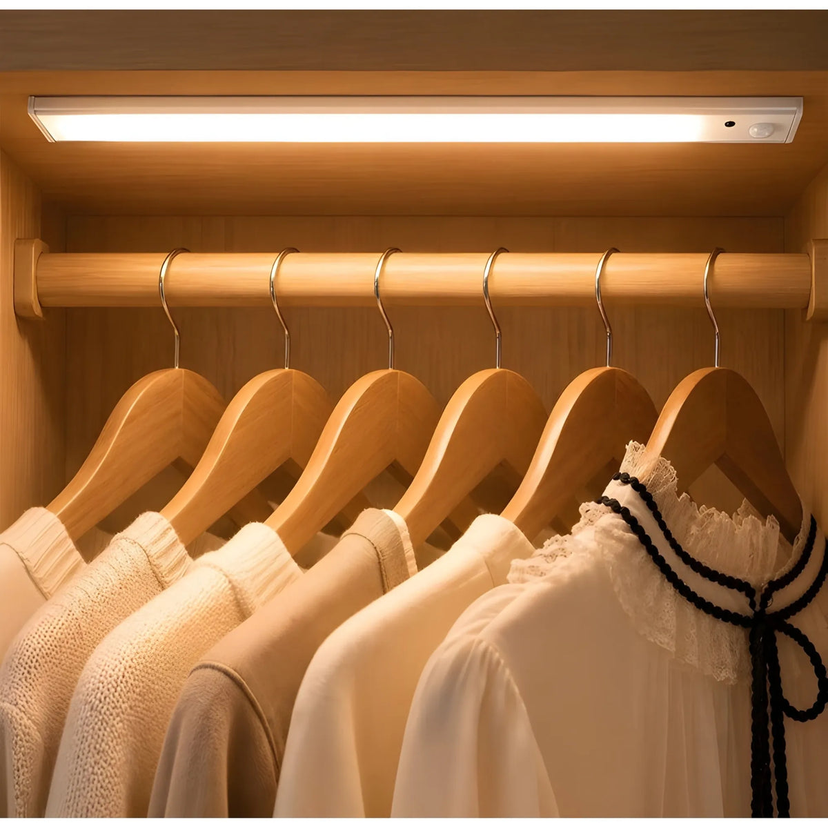 Metal Wireless Under Cabinet Light (White)