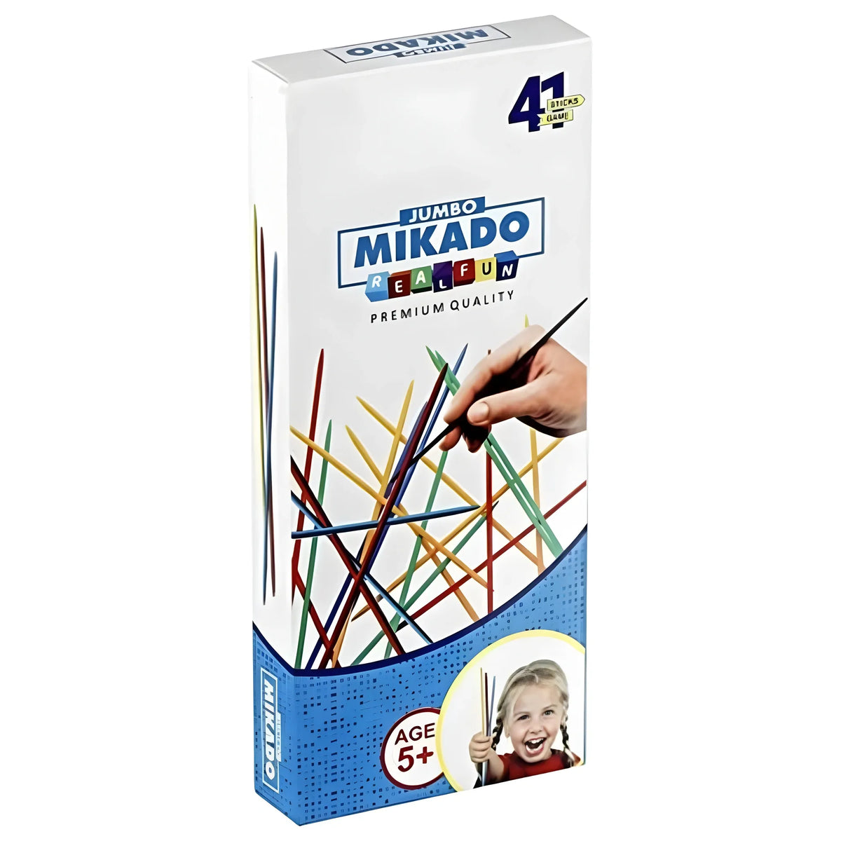 41 _PCS Set Plastic Giant Mikado Sticks | Plastic | Educational Toys | 3+ Years