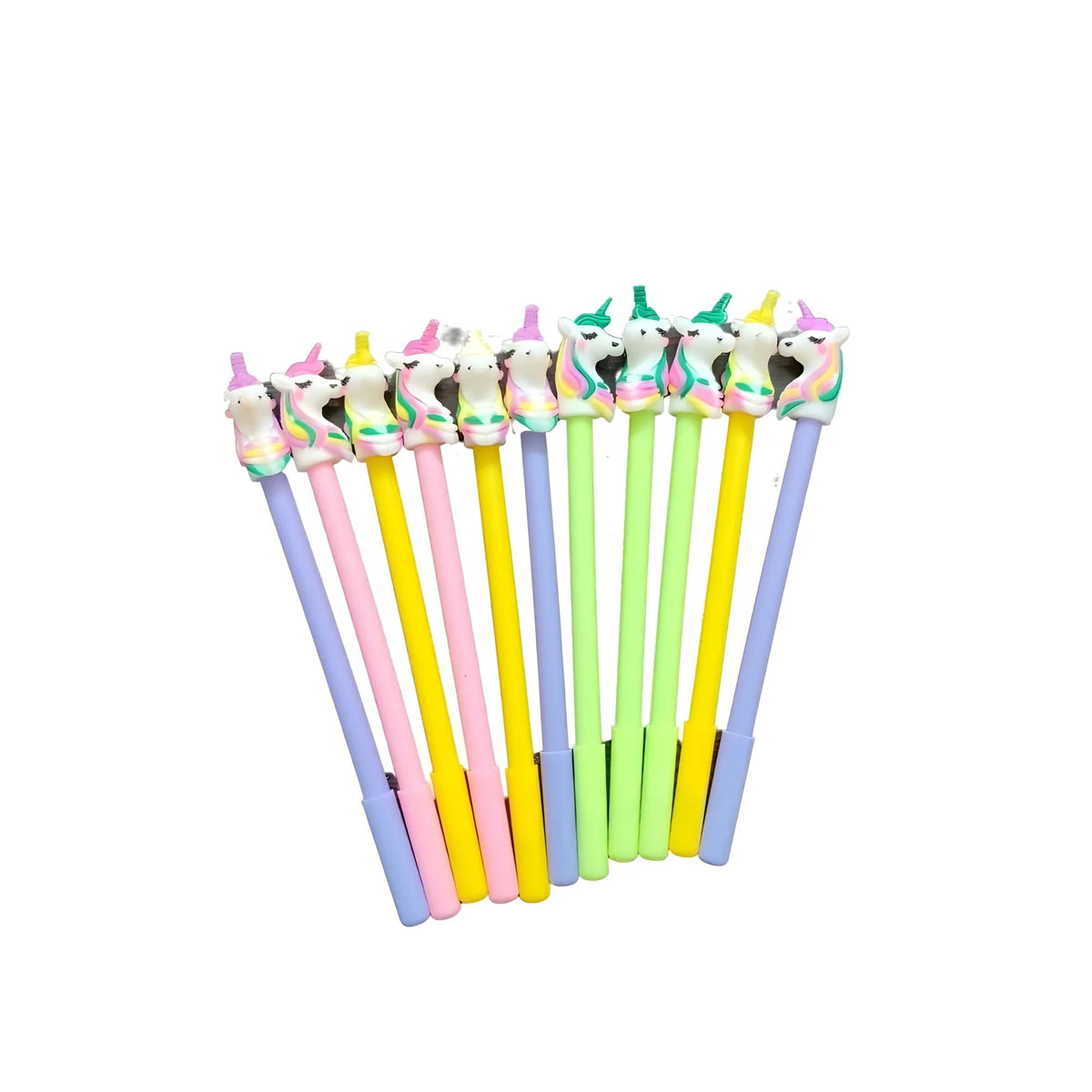 12_Pcs Set Unicorn Pencil |   Plastic  |   Stationery | 3+ Years
