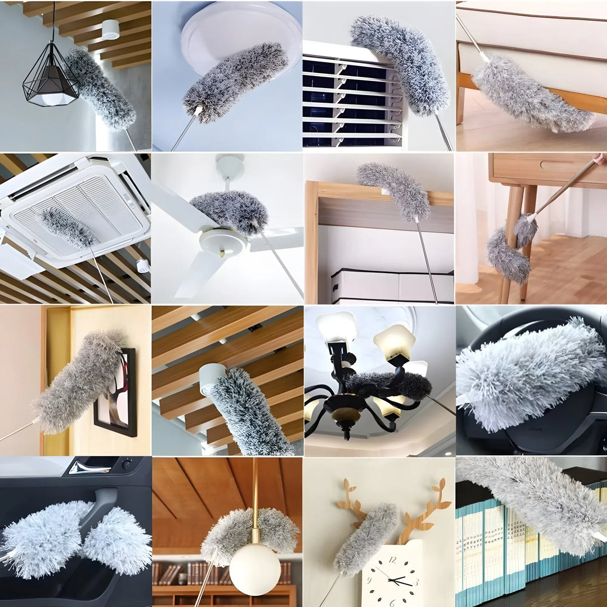Fan Duster (Grey)