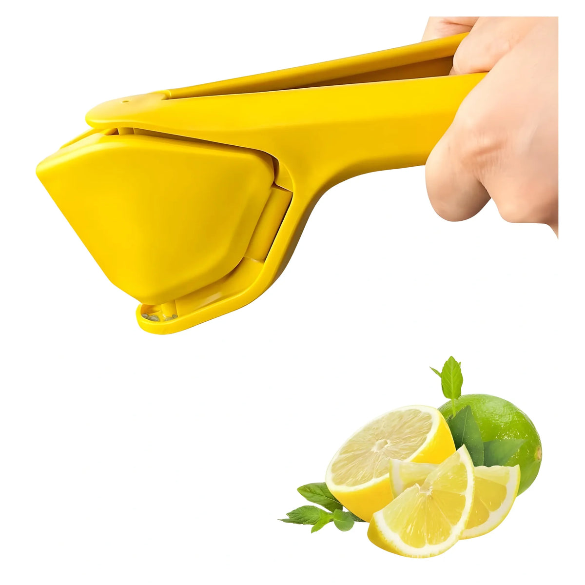 Plastic Lemon Squeezer (Yellow)