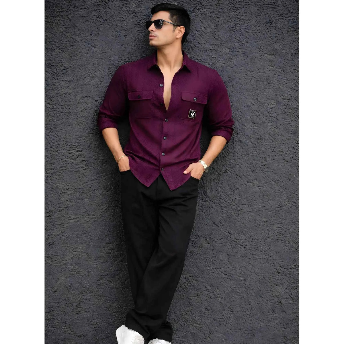 Avira Textured Shirt