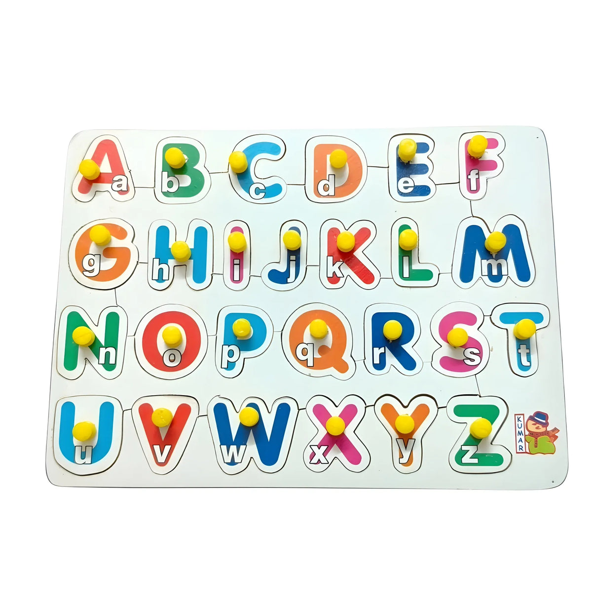 Alphapet With small letter Wooden Puzzle |   Wooden  |   Educational Toys| 3+ Years