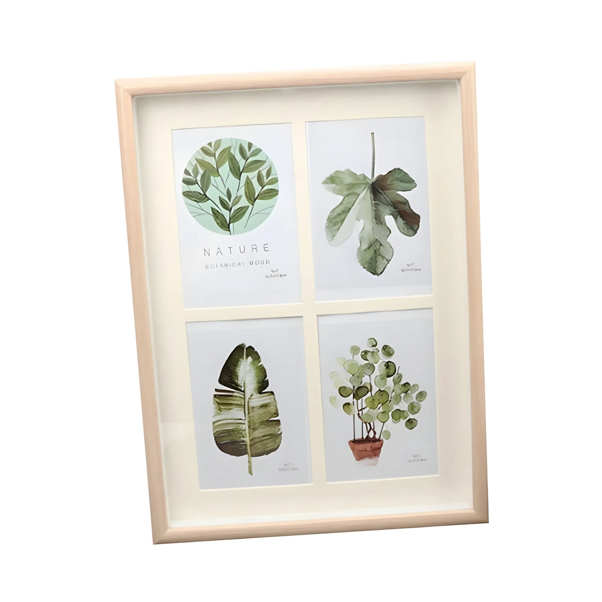Acrylic Four Collage In One Frame To Add Any Images (Multicolor)