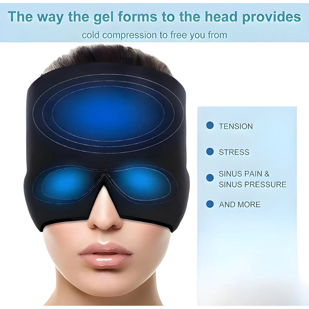 Nylon Migraine Cap (Black)