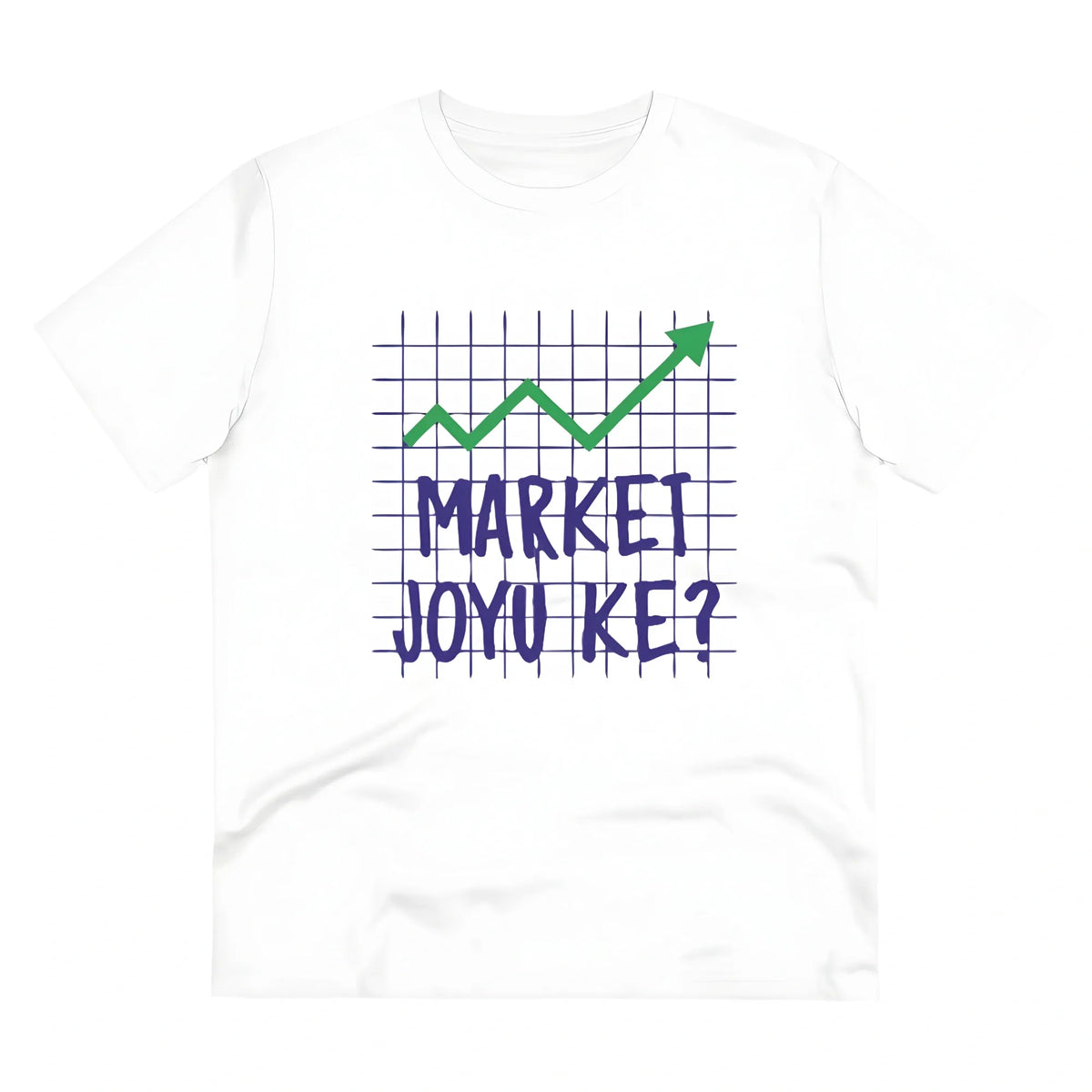Men's PC Cotton Market Joyu Che Printed T Shirt (Color: White, Thread Count: 180GSM)