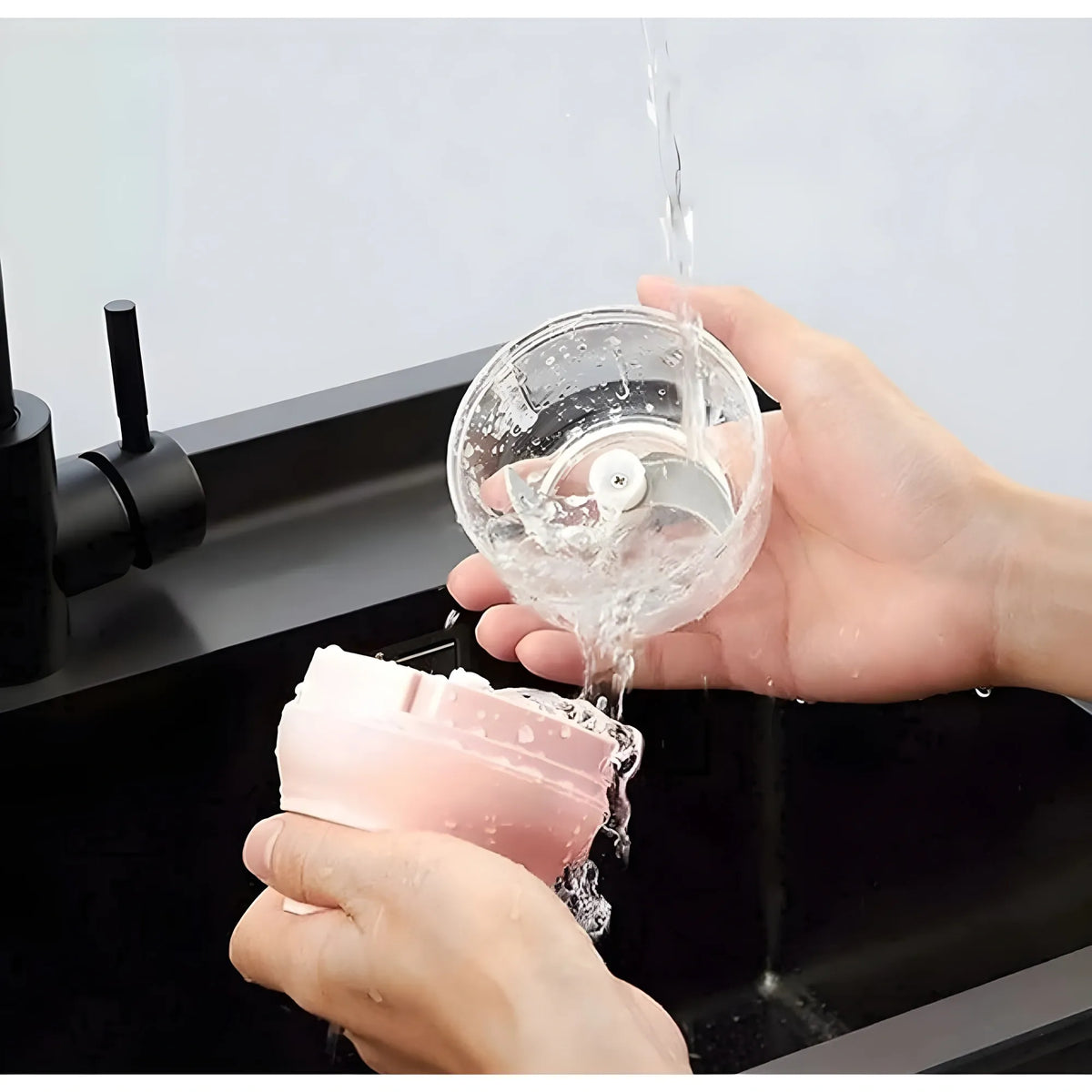 USB Garlic Chopper (Pink)