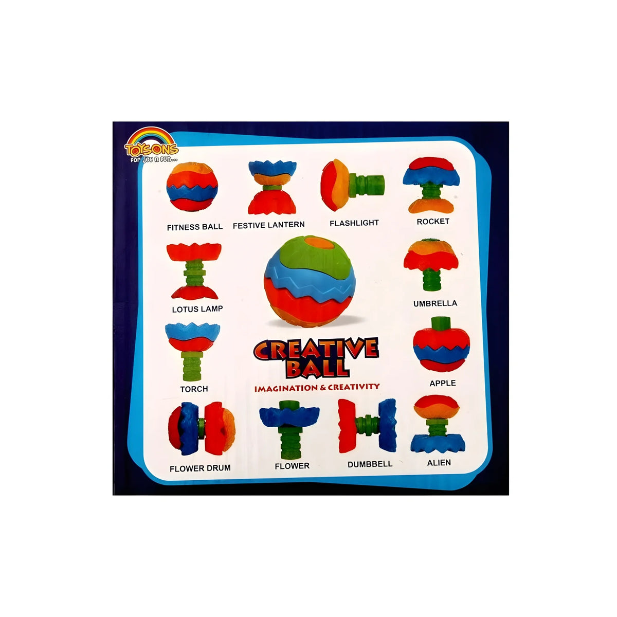 Creative Ball | Plastic | Toys | 3+ Years