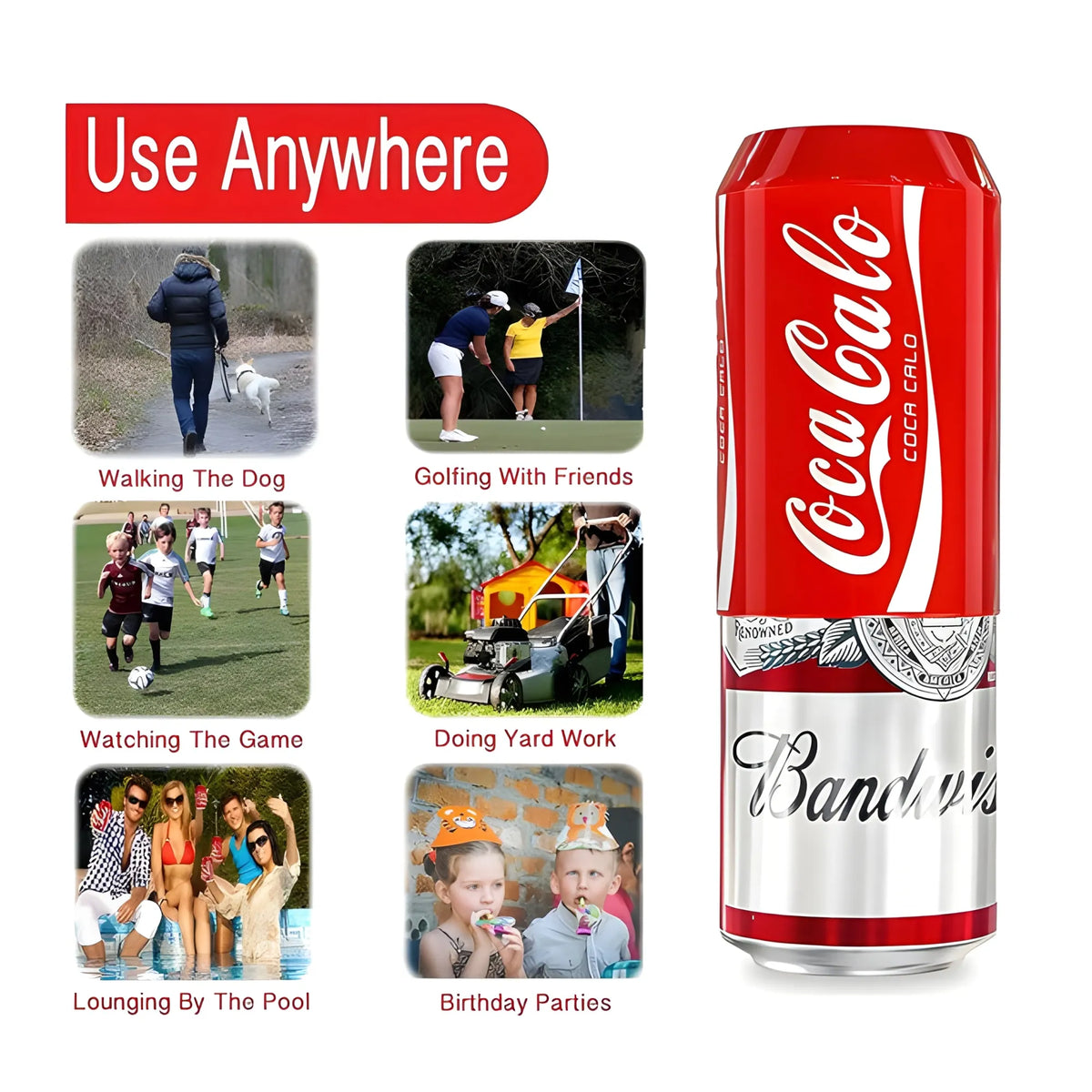Beer Can Cover (Red)