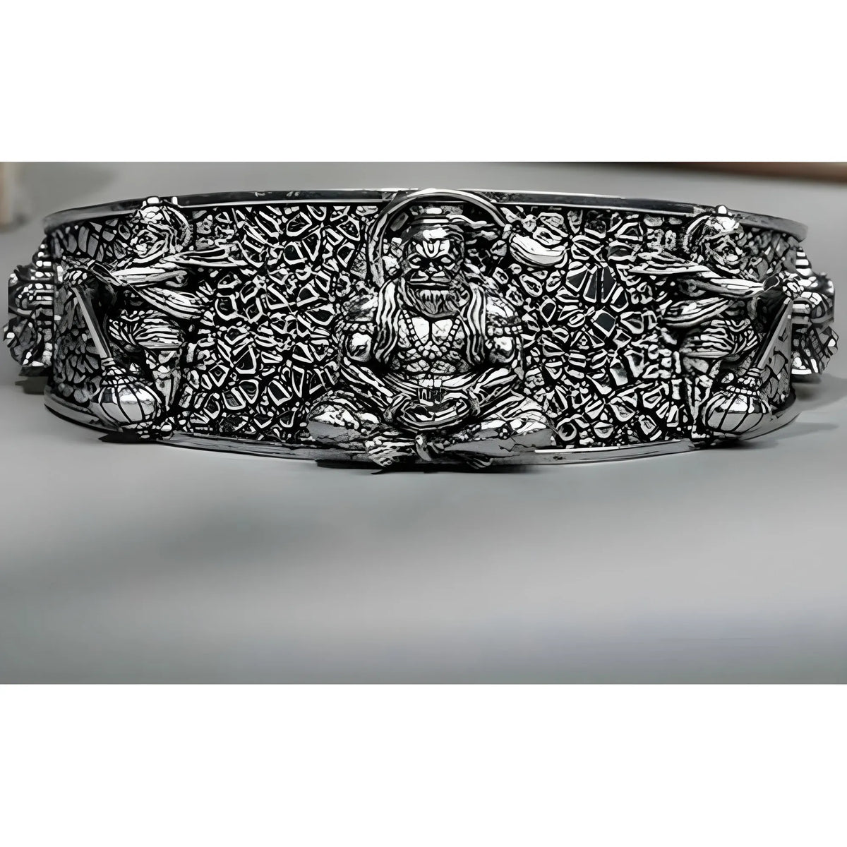 Pack of 2 Hanumanji Kada (Silver)