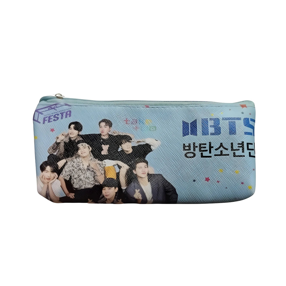 Pack Of_2 Pencil Poch - BTS |   Canvas  |   Stationery | 3+ Years