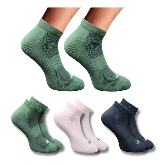 Aurelia _Pair Set Unisex Casual Cotton Printed Low Cut Socks